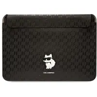 Karl Lagerfeld Sleeve KLCS16SAKHPCK 16" czarny/black Saffiano Monogram Choupette
