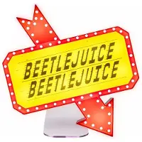 Paladone Beetlejuice Posterlampe 22x25 Cm