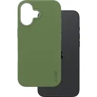 PanzerGlass Apple iPhone 16 Hülle - Silikon - - Backcover/Hard Case - Grün