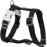 Red Dingo Hundegeschirr weich 37-61 cm Schwarz