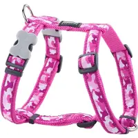Red Dingo Hundegeschirr Style Pink Tarnfarbe 25-39 cm