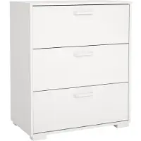 Ebuy24 Sofia Kommode 3 Schubladen weiß.