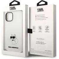 Karl Lagerfeld Klhmp14msnchbch Iphone 14 Plus15 Plus 6.7 Silicone Choupette Handyhülle