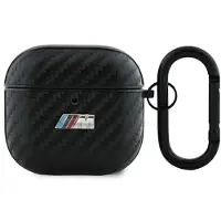 BMW Bma4Cmpuca Airpods 4 Abdeckung Czarny/Schwarz PolyurethanCarbon M Sammlung