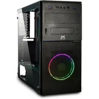 Droxio IRATI, Tower, PC, Schwarz, ATX, Kohlenstoffstahl, Gaming