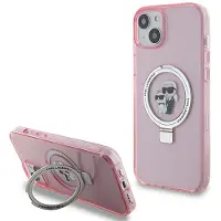 Karl Lagerfeld Klhmp15mhmrskcp Iphone 15 Plus14 Plus 6.7 Ring Stand Karl&choupettte Handyhülle