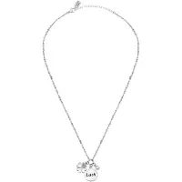La Petite Story WomenÂ's steel necklace with pendants for happiness Friendship LPS05ARR63 (L)