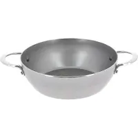 De Buyer 5654.32, Rund, Schwenkpfanne, Edelstahl, Keramik, Gas, Halogen, Induktion, Versiegelte Platte, 32 cm, 81 mm