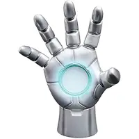 Diamond Select Iron Man Marvel Heroic Hands Figur Mit Grauer Rüstung 25 Cm