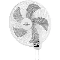 Orbegozo WF 0146 - Wandventilator. Leistung: 60W. 5 Flügel. Durchmesser 45 cm. 3 Geschwindigkeiten de Lüftung. Oszillierende Funktion. Neigbarer Kopf. Geräuschlos.