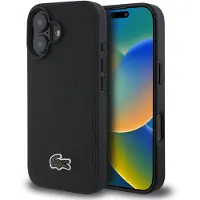 Lacoste Iconic Petit Pique Woven Logo Magsafe Iphone 16 Plus Handyhülle