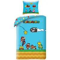 Halantex SP. z.o.o. Super Mario Bettwäsche Ver. 3 140 x 200 cm / 70 x 90 cm
