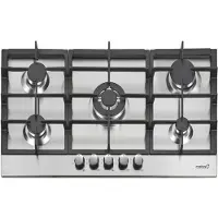 CATA LGI 9041 X, Silber, Integriert, 68 cm, Gaskochfeld, Aluminium, 5 Zone(n)