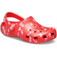 Crocs Classic vday Kinder Clog 209754-6ZR Kirschrot EU 32/33
