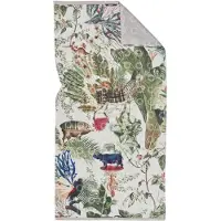 Moooi Duschtuch Menagerie of Extinct Animals Ivory (70 x 140 cm)