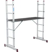 Krause Corda Leiterngerüst 2x6 Sprossen
