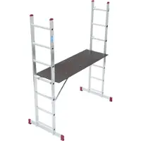Krause Corda Leiterngerüst 2x7 Sprossen