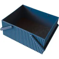 Hachiman Aufbewahrungsbox Omnioffre L, Kunststoff, Polyester, Navy Blau, 239697