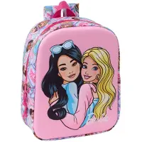 Safta Barbie 3d Mini Rucksack Rosa Rosa One Size
