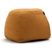 Freistil Rolf Benz - 173 Pouf, Ø 55 cm, goldgelb (4027)