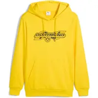 Puma Borussia Dortmund Culture Hoodie in gelb, Größe L