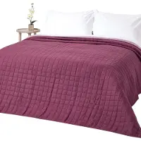 Homescapes TAGESDECKE gesteppt mit Wende-Design, 230/250 cm