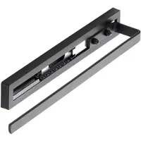 Sotech Handtuchauszug STYLE 1 Armig Schwarz 325 mm Auszugsweg 145 mm