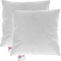 Homescapes FÜLLKISSEN 2er-Set – 65/65 cm, Gänsefedern & Daunen