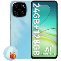 Blackview Color 6 (Double Sim - 6.67"- 128 Go, 8 Go RAM) Bleu
