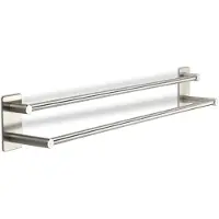 Sotech Selbstklebende Hakenleiste TALIDA Aus Edelstahl Länge 585 mm 2-Fach