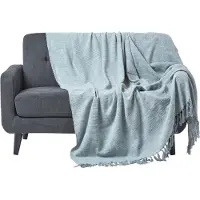 Homescapes WOHNDECKE Nirvana Slub 225/255 cm, 100% Baumwolle