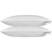 Homescapes KOPFKISSEN 2er-Set Federn & Daunen 40/80 cm