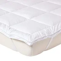 Homescapes MATRATZENTOPPER 150/200 cm, Seide & Funktionsfaser