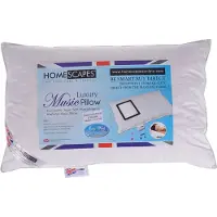 Homescapes MUSIK-KISSEN mit Lautsprecher, Federn & Daunen 48/74 cm