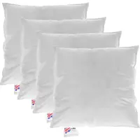 Homescapes FÜLLKISSEN 4er-Set – 45/ 45 cm, Gänsefedern & Daunen