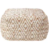 Homescapes SITZPOUF Sierra mit Ethno-Muster, 60/60/30 cm