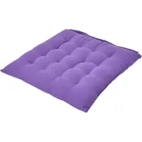 Homescapes STUHLKISSEN lila 40/40/6,5 cm