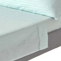 Homescapes DAMAST-BETTLAKEN ohne Gummizug, 100% Ägyptische Baumwolle