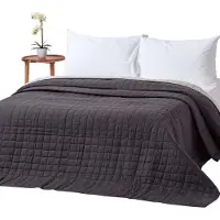 Homescapes TAGESDECKE gesteppt mit Wende-Design, 200/200 cm