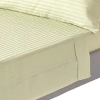 Homescapes DAMAST-BETTLAKEN ohne Gummizug, 100% Ägyptische Baumwolle