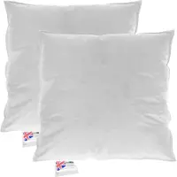 Homescapes FÜLLKISSEN 2er-Set – 55/55 cm, Gänsefedern & Daunen