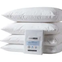 Homescapes KISSENSCHONER wasserdicht 50/90 cm, 4er-Set mit Reißverschluss