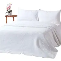 Homescapes TAGESDECKE Matelassé 230/260 cm, Rautenmuster