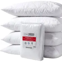 Homescapes KISSENSCHONER gesteppt 65/65 cm, 4er-Set, mit Reißverschluss