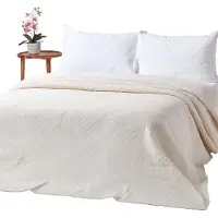 Homescapes TAGESDECKE Matelassé 230/260 cm, Rautenmuster