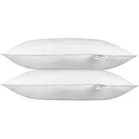 Homescapes KOPFKISSEN 2er-Set, Super-Mikrofaser 40/80 cm