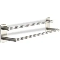 Sotech Selbstklebende Hakenleiste TALIDA Aus Edelstahl Länge 435 mm 2-Fach
