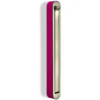 Sotech Garderobenhaken Harz, 120814, edelstahloptik / pink, Einzelhaken aus Metall, klappbar