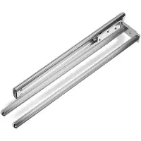 Sotech Aluminium Handtuchhalter TED 2 Armig 450 bis 730 mm Ausziehbar Drehbar Chrom Poliert