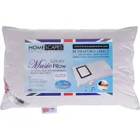 Homescapes MUSIK-KISSEN mit Lautsprecher & Federfüllung 48/74 cm